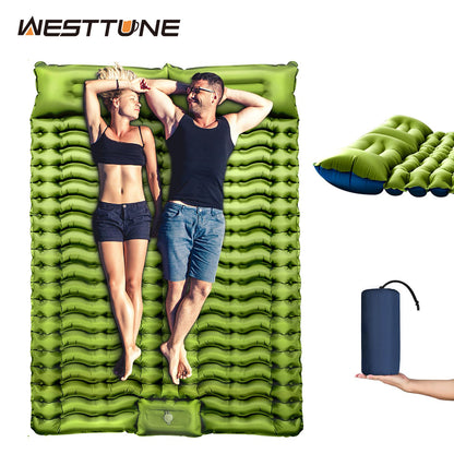 Extra-Thick Self-Inflating Double Sleeping Pad