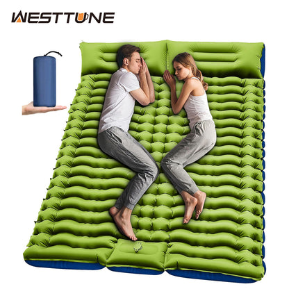 Extra-Thick Self-Inflating Double Sleeping Pad