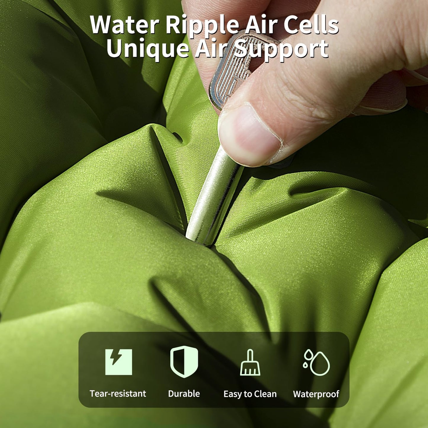 Extra-Thick Self-Inflating Double Sleeping Pad