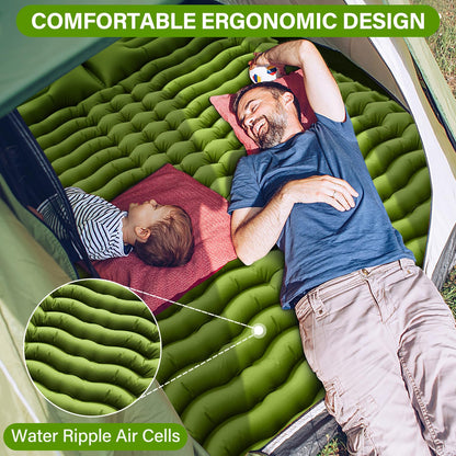 Extra-Thick Self-Inflating Double Sleeping Pad
