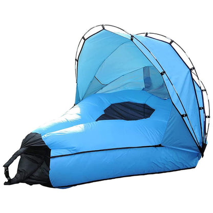 WESTTUNE 2 Person Inflatable Sofa with Canopy Amphibious