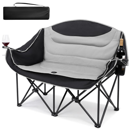 Heavy-Duty Double Camping Loveseat Chair