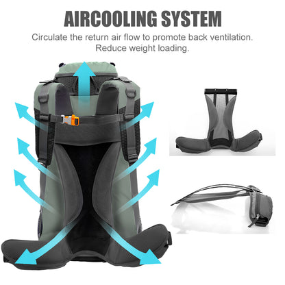 WESTTUNE 60L Explorer Internal Frame Backpack